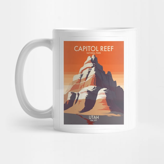 CAPITOL REEF NATIONAL PARK by MarkedArtPrints